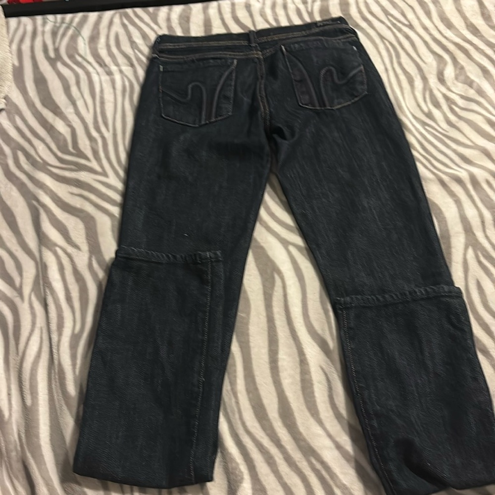 Blue jeans bootcut